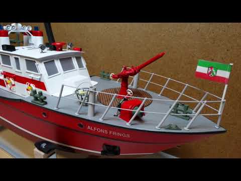 Erfahrungen vom Bau des Feuerlöschbootes "Alfons Frings" (FLB-1 von Robbe) in 1:25