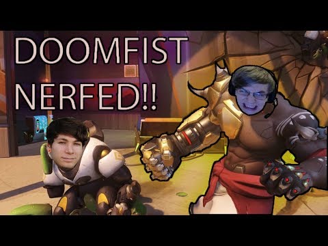 CHIPSA AND BRANDITO REACT TO DOOMFIST NERFS!! - Overwatch Weekly Roundup