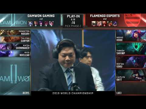 [ITA] LOL WORLDS 2019 - Play In - Day 2 - DWG vs FLA