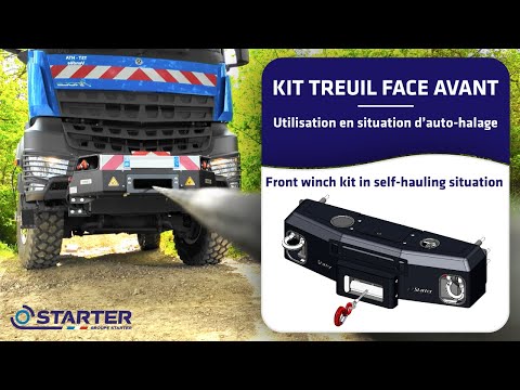 Kit treuil face avant - mercedes arocs KITAVANT1_4
