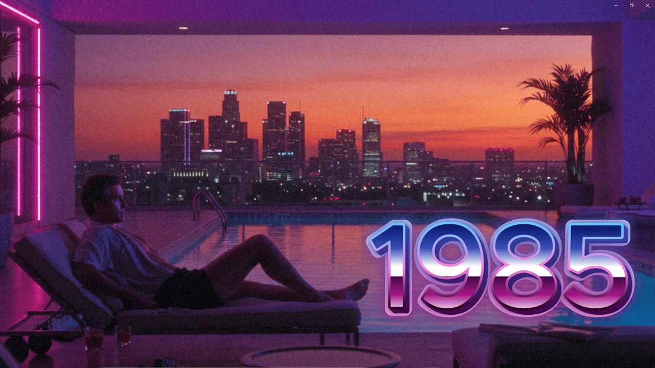 It’s 1985 and You’re Watching the City Lights|🌃 80s Retro Mix Tears for Fears, Phil Collins, Roxette