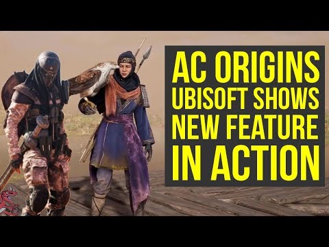 Assassin's Creed Origins DLC Ubisoft Shows NEW FEATURE - Animus Control Panel (AC Origins DLC) Video