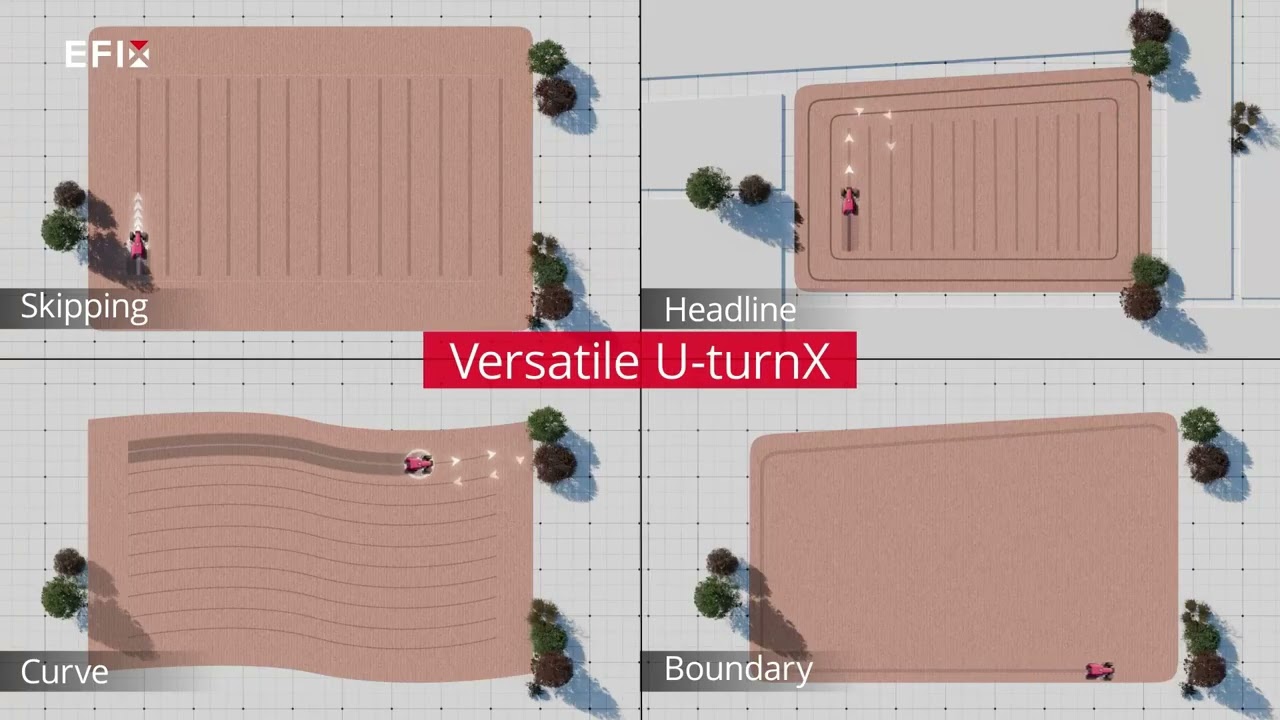 Akciós robotkormány rendszer - ISOBUS ready - EFIX eSteer 20 telepítéssel, betanítással, háttértámogatással