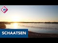 Schaatsers op de Vogelplas van bovenaf gezien - OMROEP WEST