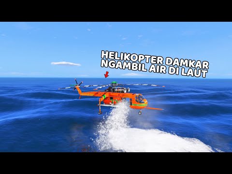 RUMAH KU KEBAKARAN DI GTA 5 - GTA 5 MOD