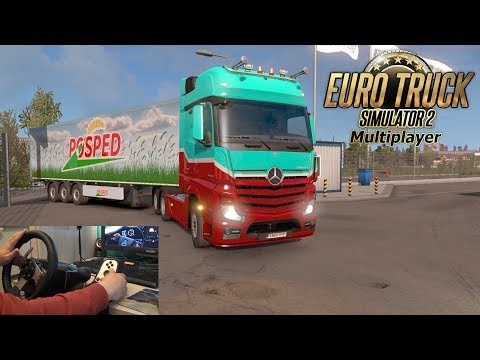 Rotterdam - Karlskrona | Das Rangier-Duell - MB New Actros | Let's Play ETS 2 MP #283 [G27]