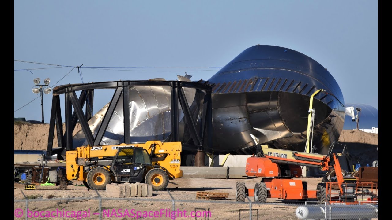 SpaceX Boca Chica - Test Tank 2 Aftermath