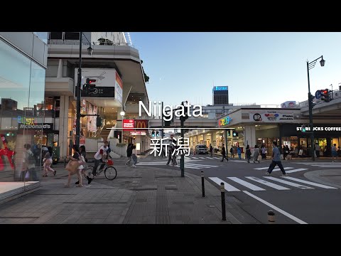 [4K] Niigata 新潟 [Niigata 新潟] [Walk 散歩] #1481