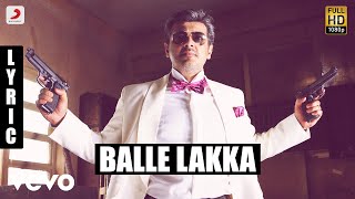 Mankatha - Balle Lakka Tamil Lyric  Ajith Kumar Tr