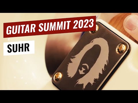 An overview of the Suhr Mateus Asato Signature models at Guitar Summit 2023