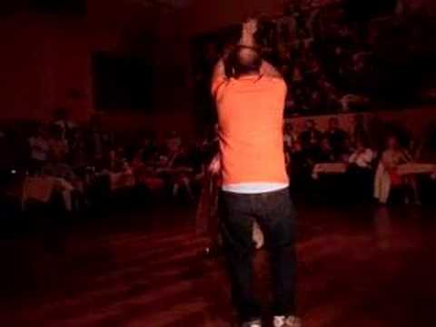  Luna Palacios  and  Dany Garcia  are  dancing  to  the  milonga  "  Morena  "