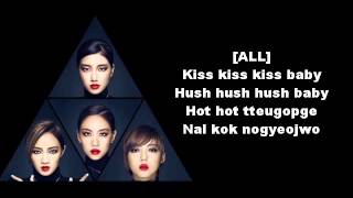 Download lagu Miss A - Hush [Easy Lyrics ] [Letras Simples] mp3