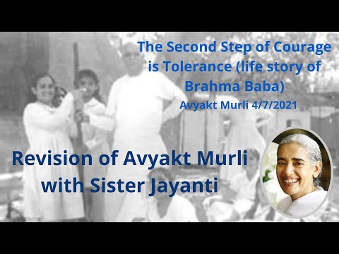 Revision of Avyakt Murli of Sunday 4th July 2021 with Sister Jayanti
