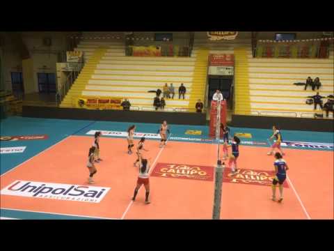 Prima Div. femminile, Tonno Callipo-Costa Viola Volley: gli highlights