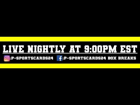 6/12/2020 | P-SPORTSCARDS24'S LIVE BOX BREAKS