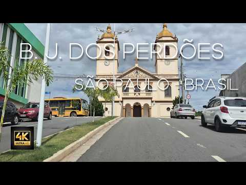 Bom Jesus dos Perdões 4K - Dirigir pela centro - São Paulo Brasil - 01/04/2026