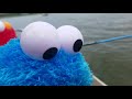 Elmo And Cookie Monster Goes Fishing