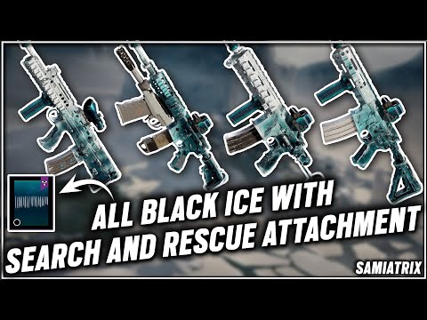 *NEW* SEARCH AND RESCUE Attachment on All BLACK ICE Skins - Operation North Star