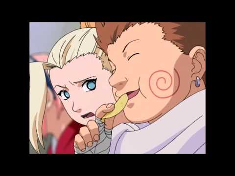 Naruto Choji eating potato chip