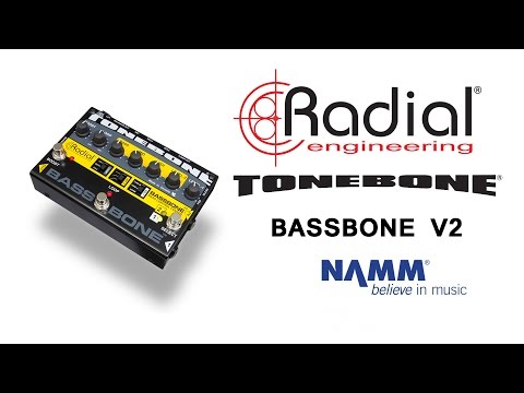 Radial Bassbone V2 Preamp/DI Bass Effects Pedal image 7