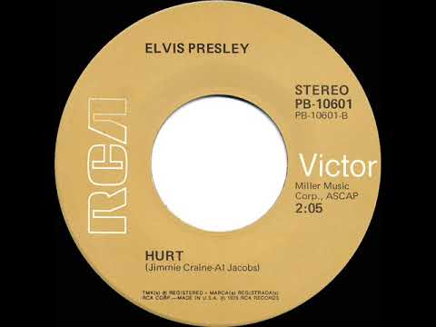 1976 HITS ARCHIVE: Hurt - Elvis Presley (stereo 45)
