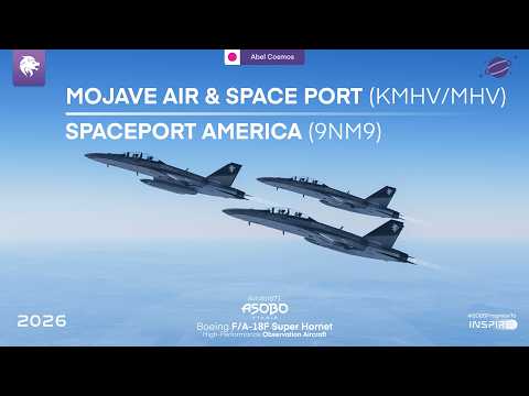 🔴 Microsoft Flight Simulator: Higher and Faster - Mojave ASP to Spaceport America | Livestream 🔴