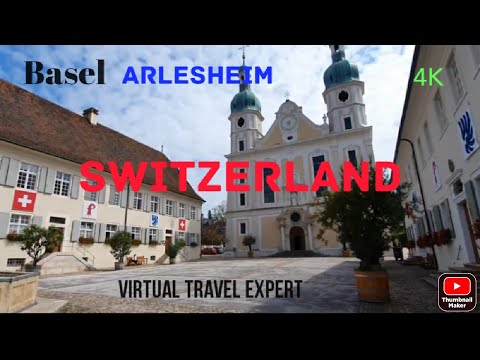 Basel Arlesheim, Dornachweg, Domplatz, Domplatz Schulhaus, Dom Kirche, Switzerland