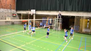 preview picture of video 'Volley U11 : Jong Kuurne A - Jong Kuurne B'