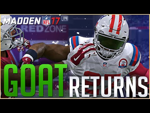 MADDEN 17 CAREER MODE GAMEPLAY: THE GOAT RETURNS!