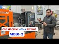सीएनसी मशीन ऑफसेट सेटिंग सीएनसी मशीन �