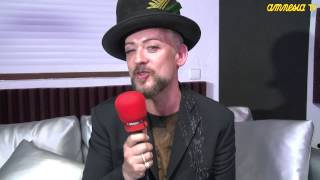 Greetings from Boy George AmnesiaTV 2013