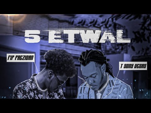 5 ETWAL Feat PK$O , T-Sony Vegas (Prod By Pluto) LYRICS VIDEO