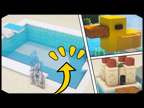 One Team - ★ Minecraft: 20+ Summer Build Tricks and Ideas | Minecraft Building Ideas