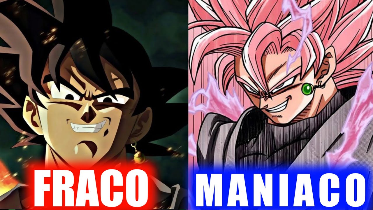 5 DIFERENÇAS ENTRE O GOKU BLACK DO MANGÁ VS GOKU BLACK DO ANIME DE DRAGON BALL SUPER