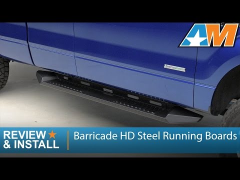 2009-2014 F-150 (SuperCab, SuperCrew) Barricade HD Steel Running Boards Review & Install