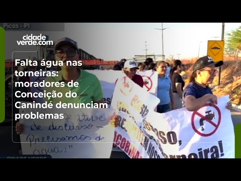 Falta água nas torneiras: moradores de Conceição do Canindé denunciam problemas