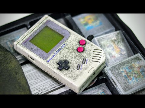 Restoring this nasty GameBoy I bought