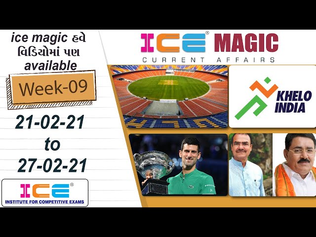 21 to 27 February Current Affairs 2021 | Weekly Current Affairs 2021 | ICE Magic Week 09 | ICE