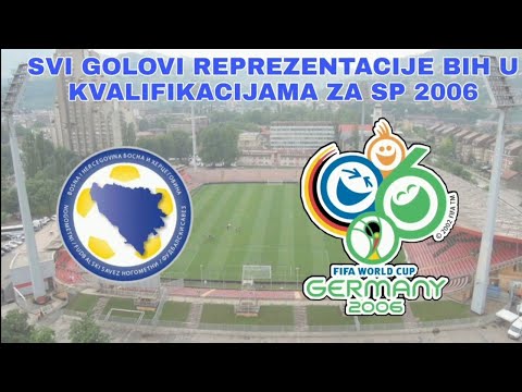 Svi golovi reprezentacije BiH u kvalifikacijama za | SP 2006 |