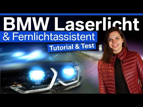 BMW Laserlight & High Beam Assistant - Tutorial and Test