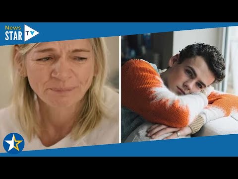 'It's a curse' Zoe Ball's son Woody admits they 'only see each other when they're working'