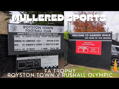 FA Trophy 2nd Round Royston Town v Rushall Olympic both keepers in box #football #nonleaguefootball