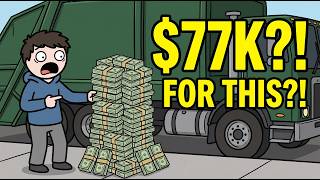 You Won't Believe How Much Garbage Men Get Paid