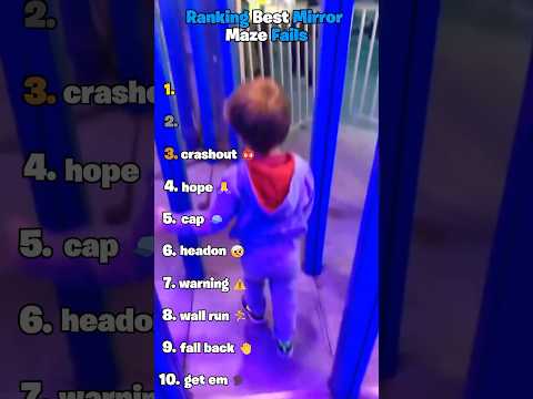 Ranking Best Mirror Maze Fails