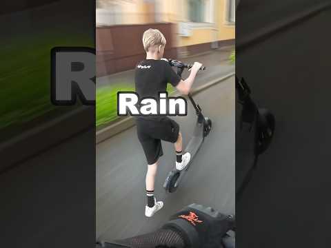 Kid Pops His Scooter In...