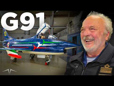 PILOTA MILITARE racconta l’aereo storico delle FRECCE TRICOLORI