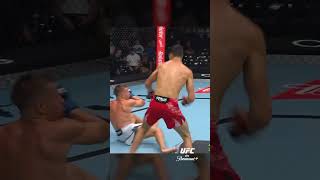 That's gotta hurt #ufcbelgrade