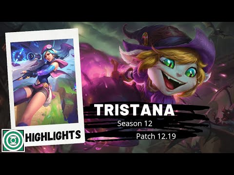 League of Legends | Tristana vs Caitlyn | ADC | Highlights | Season 12 | Patch 12.19