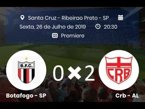 Botafogo-SP 0 x 2 CRB-AL - Campeonato Brasileiro S...