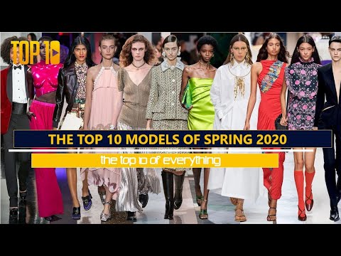 TOP 10 MODELS OF SPRING 2020 - Meet Vogue’s Top Breakout Models of The Season / Supermodels #shorts